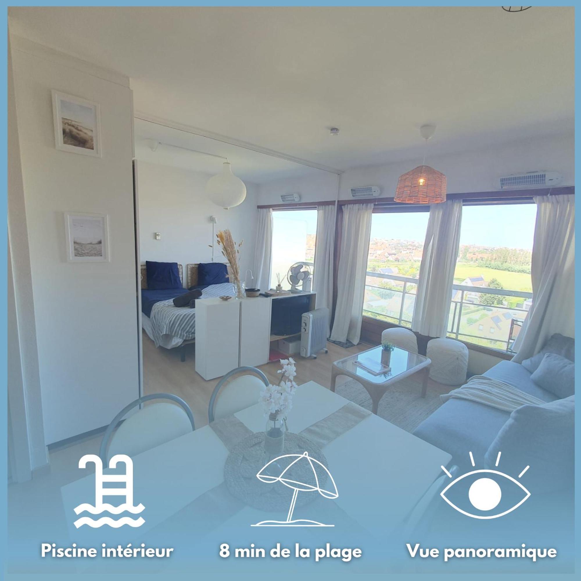 Studio cosy à 2 pas de la mer Knokke-Heist Exterior foto