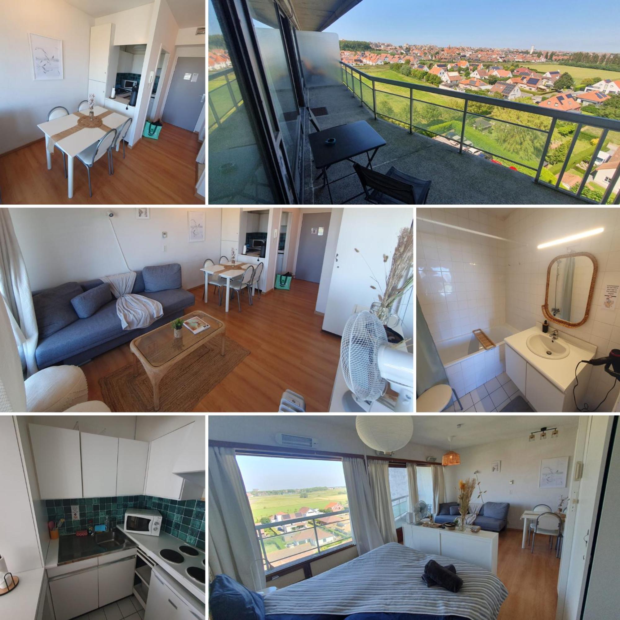 Studio cosy à 2 pas de la mer Knokke-Heist Exterior foto